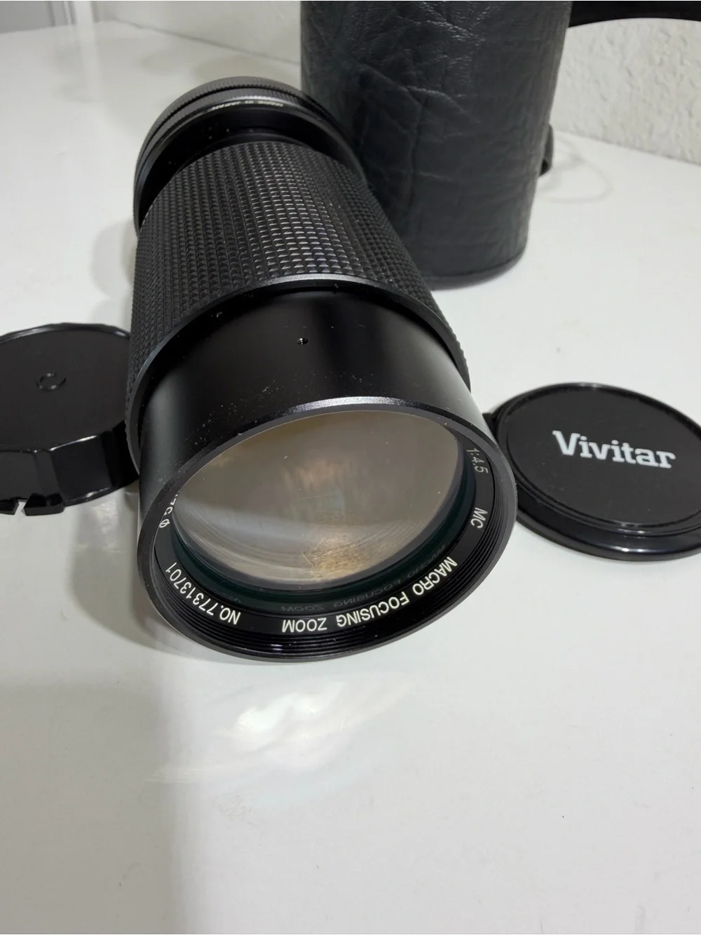 Vintage Vivitar 70-210mm 1:4.5 Macro Focusing Zoom Lens